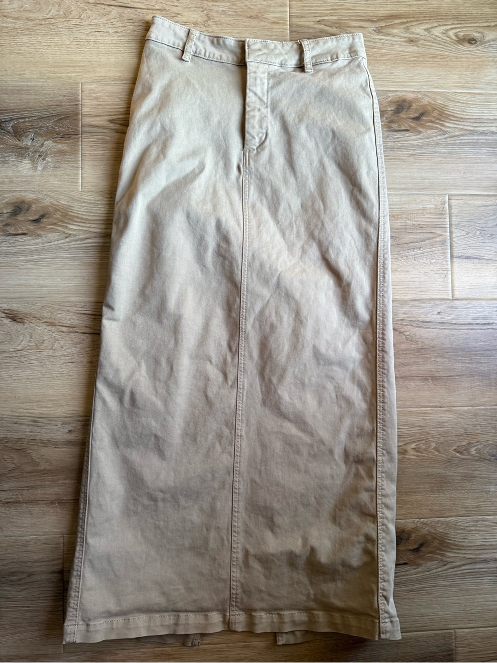 DL1961 ASRA Maxi Skirt - Neutral Tan